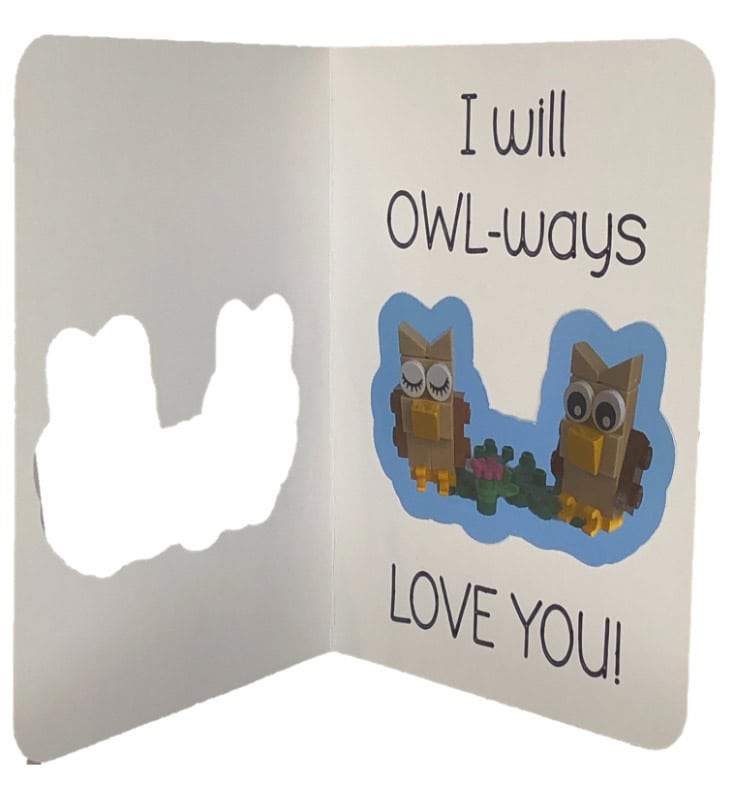 Owls card ~ 'I will OWL-ways love you' - Image 3