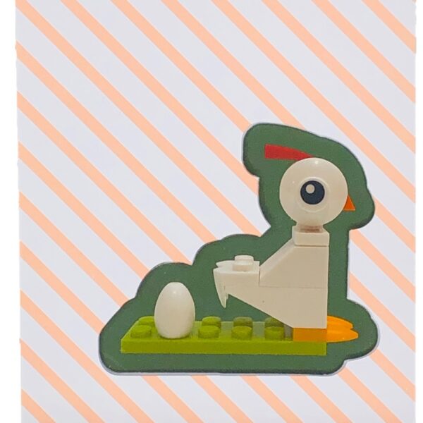 Chicken Card ~ 'Just Chicken In'