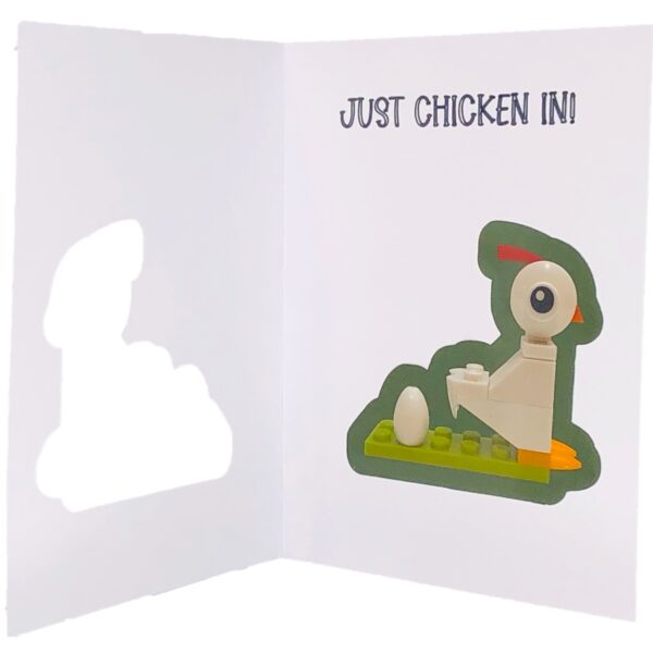 Brick and Books-chicken card b