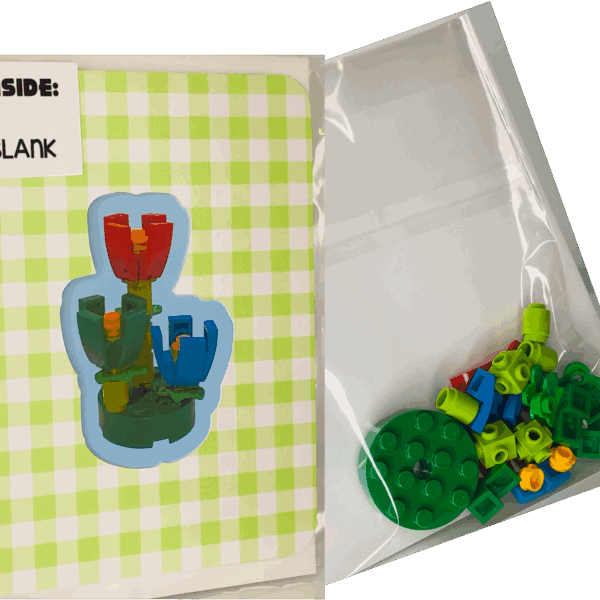Brick and Books-flower card b