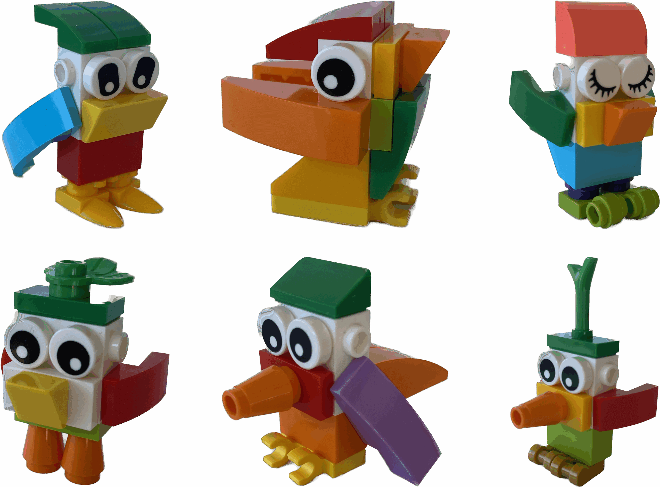 Build the Birds ~ 'Oddbird' Bricks and Book Kit - Image 5