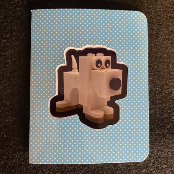 Dog Card ~ 'I hope your day is a real treat!'