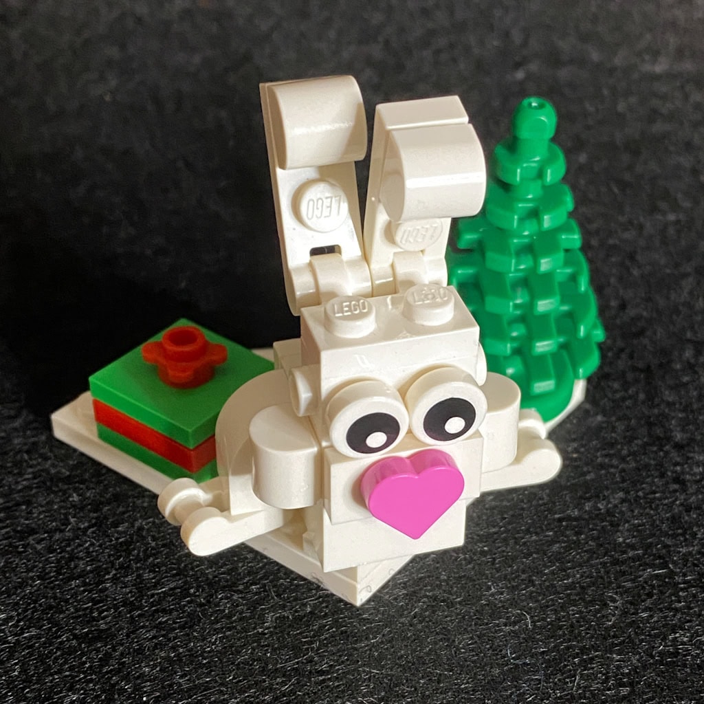 Bunny Card ~ 'Hoppy Holidays' - Image 2